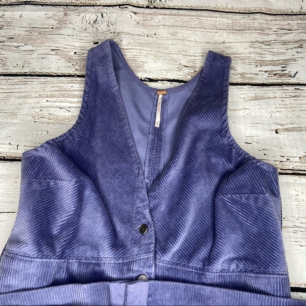 Free People Rolling Thunder Corduroy Mini Dress - Picture 3 of 9